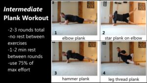 Plank Hold Training Program