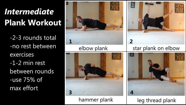 Plank Hold Training Program